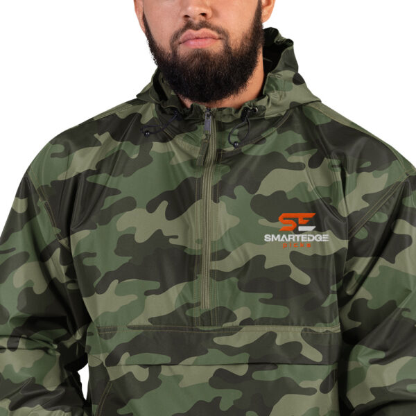 Embroidered Champion Packable Jacket - Image 4