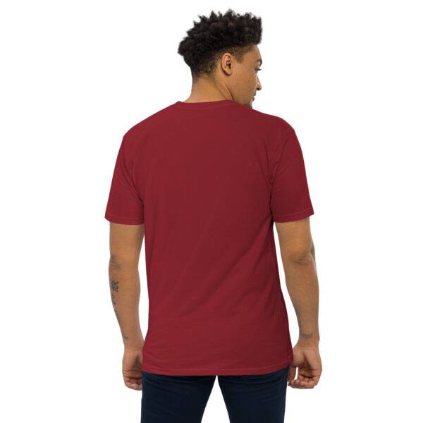 Embroidered Men's Premium Heavyweight T-Shirt - Image 15