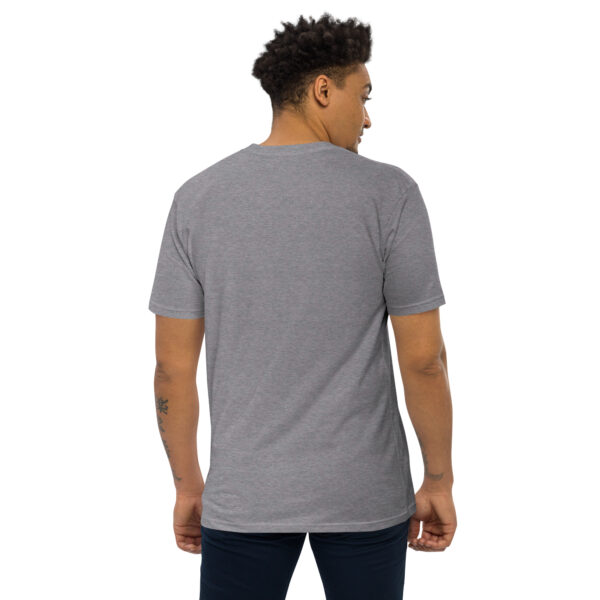 Embroidered Men's Premium Heavyweight T-Shirt - Image 20