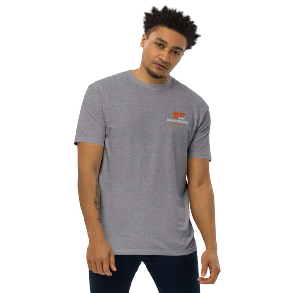 Embroidered Men's Premium Heavyweight T-Shirt - Image 16