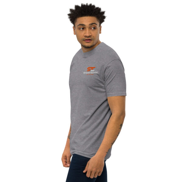 Embroidered Men's Premium Heavyweight T-Shirt - Image 17