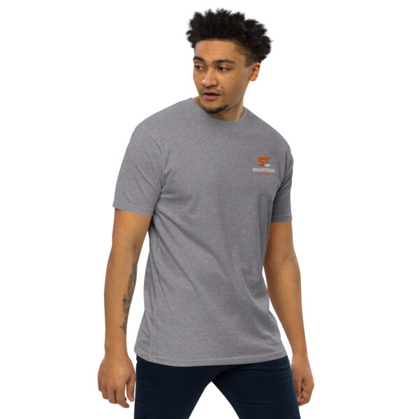 Embroidered Men's Premium Heavyweight T-Shirt - Image 19