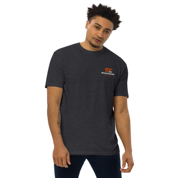 Embroidered Men's Premium Heavyweight T-Shirt - Image 6